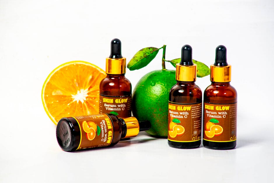 serum vitamin C cho da dầu mụn — chống nắng & phục hồi