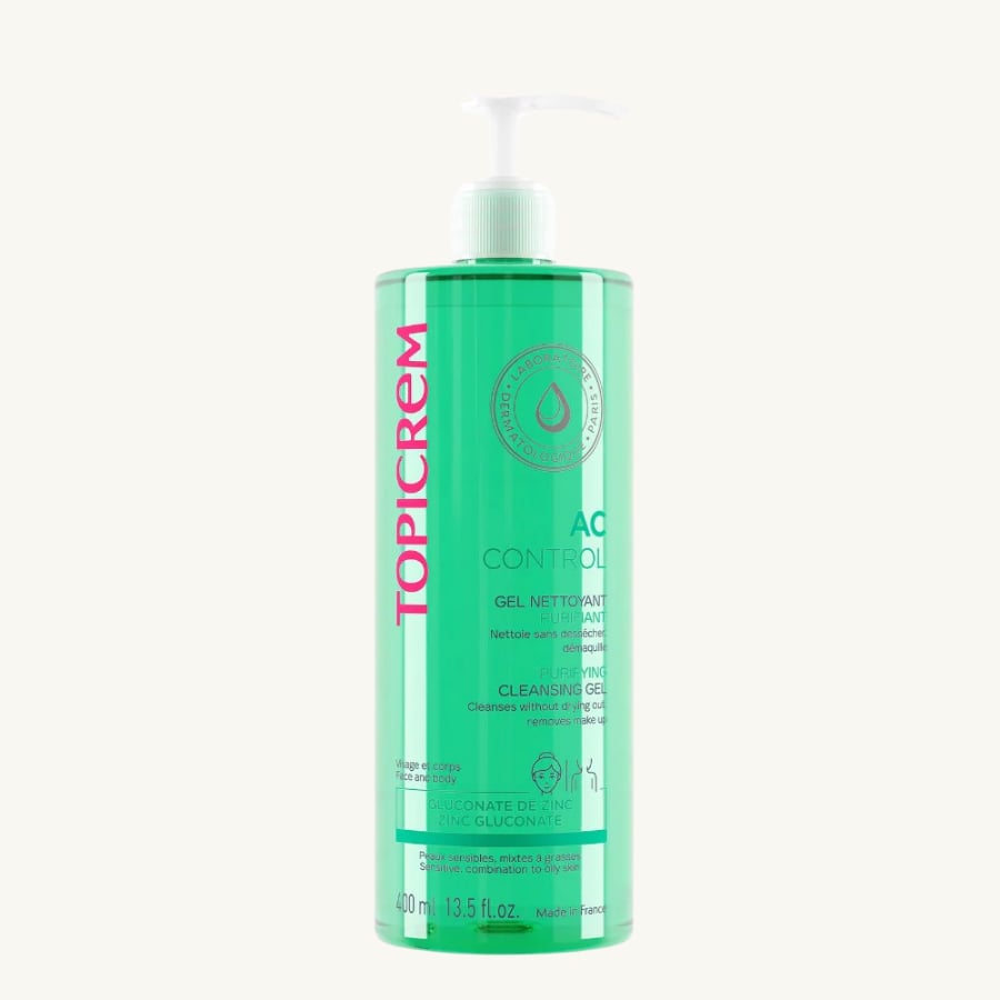 Gel rửa mặt Topicrem AC Control Purifying Cleansing Gel