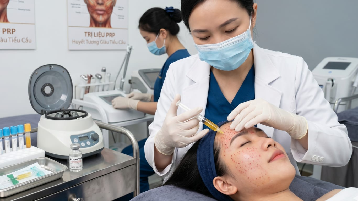 PRP — Huyết Tương Giàu Tiểu Cầu
