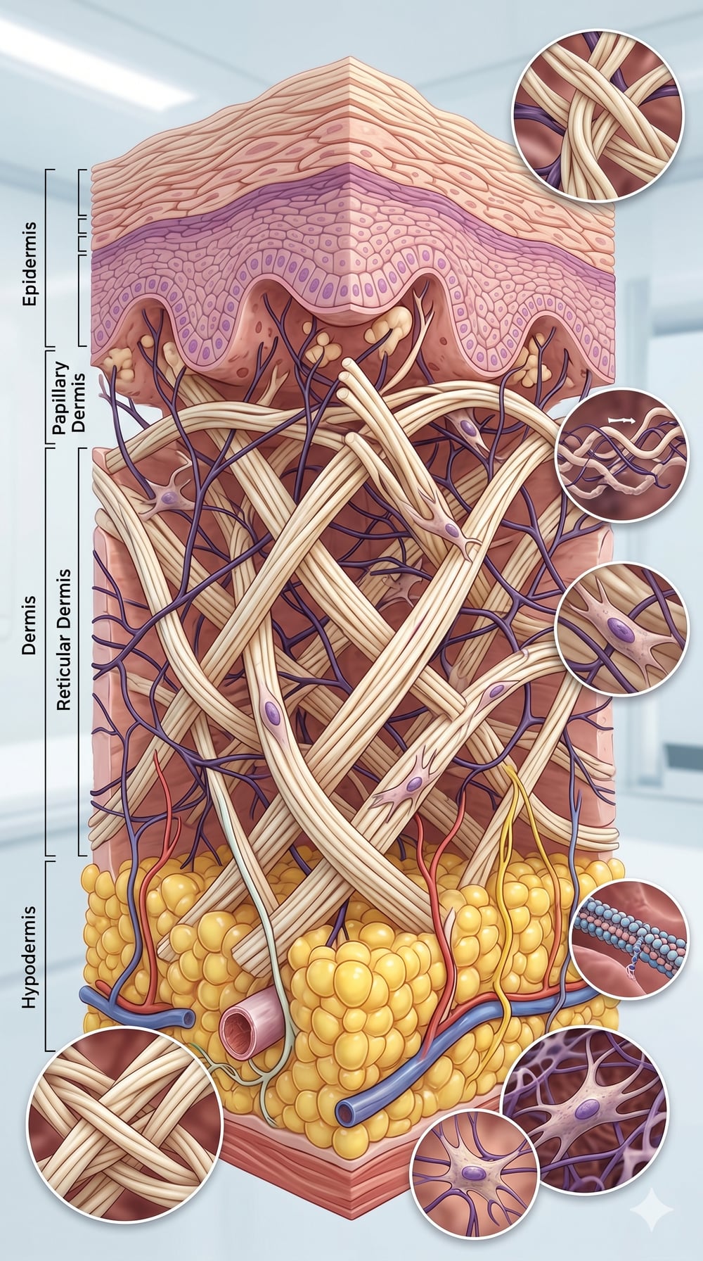 Tuần 2 — da căng và đỡ xỉn