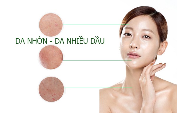 Dưỡng da nhờn như thế nào?