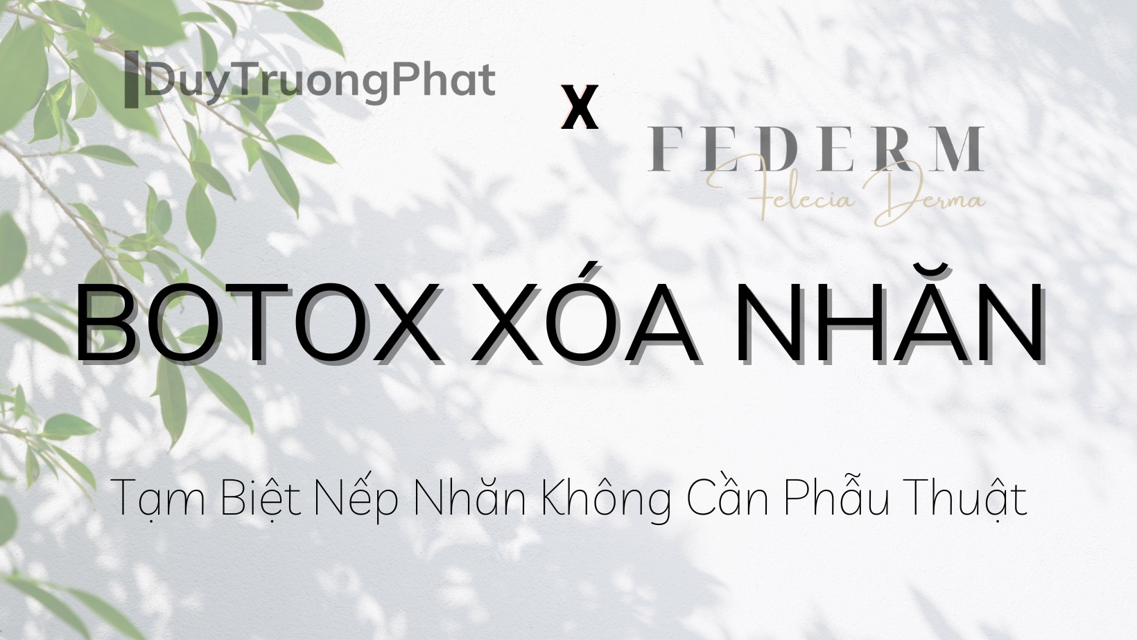 TẠM BIỆT NẾP NHĂN NHANH CHÓNG BẰNG BOTOX KHÔNG PHẪU THUẬT