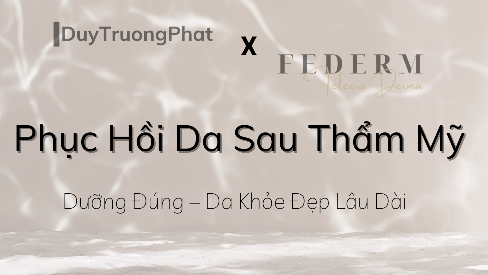 Phục Hồi Da Sau Thẩm Mỹ: Dưỡng Đúng – Da Khỏe Đẹp Lâu Dài