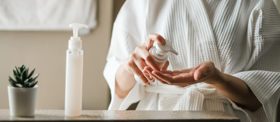 Quy trình routine có treatment dịu nhẹ.